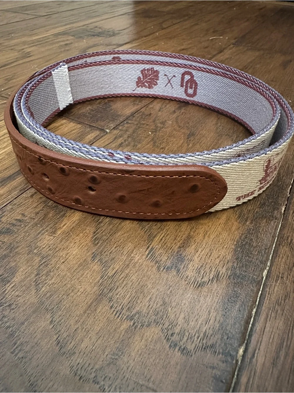 Doc Murphy OU University of Oklahoma Men's Belt
